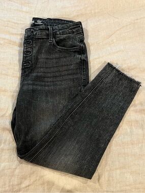 Old Navy High-Rise Ankle Skinny Jeans with Button Fly